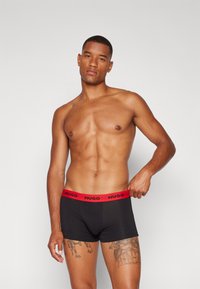 HUGO 3 PACK - Chiloți boxer - black