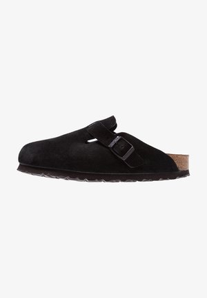 Birkenstock BOSTON VL SFB NARROW - Ciabattine - black
