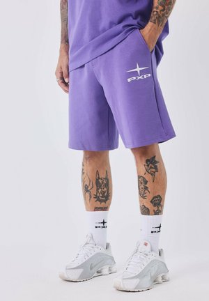 ESSENTIALS - Tracksuit bottoms - lilas