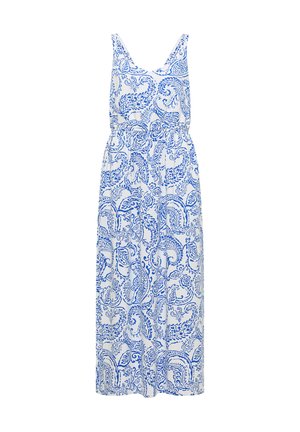Cecil, MAXIKLEID WITH V-NECK AND PRINT - Maxikleid - vanilla white