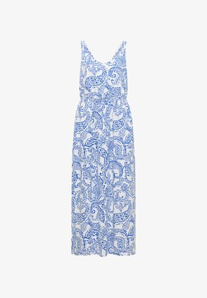 Cecil, MAXIKLEID WITH V-NECK AND PRINT, mleczny