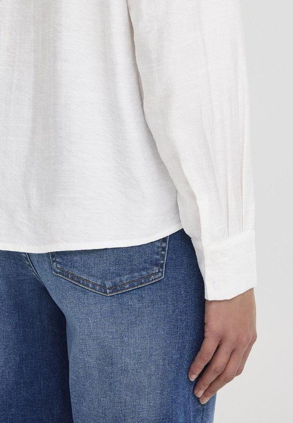 IHWILMA - Button-down blouse - cloud dancer2