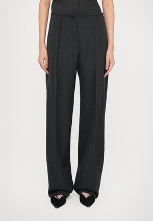 BARISSA - Pantalones - dark navy/grey