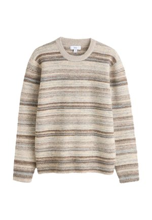 REGULAR FIT -CREW - Strickpullover - neutral
