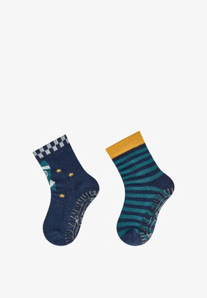 Sterntaler, 2ER PACK UNISEX - Socken - blau meliert
