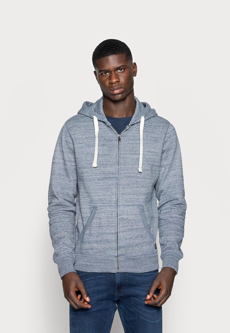 Blend - BHBHALTON ZIPTHROUGH SWEATSHIRT - Sweatjakke - dark navy blue, Forstør