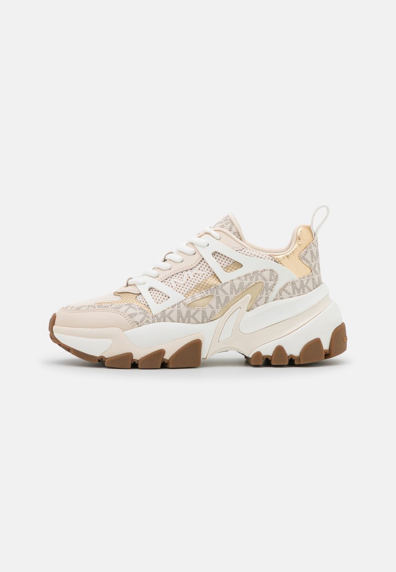 Damen Sneaker low | MICHAEL Michael Kors NICK TRAINER Sneaker low light cream/multi-coloured/camel - HV41455 Damen Sneaker low | MICHAEL Michael Kors NICK TRAINER Sneaker low light cream/multi-coloured/camel - HV41455