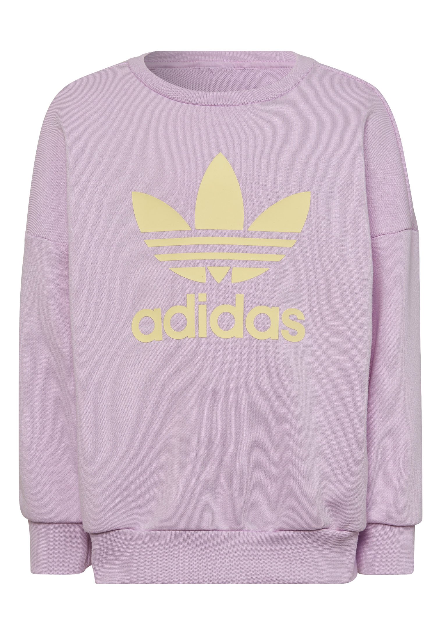 adidas Originals CREW SET - Sudadera con cremallera - top:bliss lilac  bottom:bliss lilac/almost yellow/lila - Zalando.es