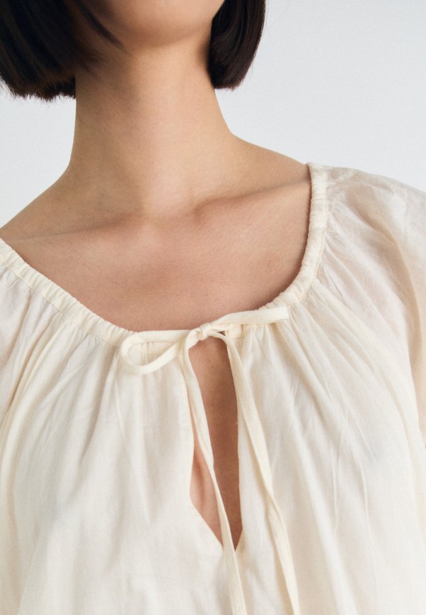 MINI BABYDOLL DRESS - Beach accessory - ecru4