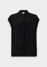CAP SLEEVE  - Nööpidega pluus - black