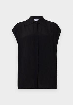 Filippa K CAP SLEEVE  - Skjortebluser - black