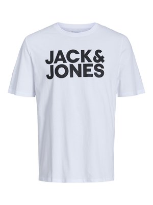 Jack & Jones JJECORP LOGO O-NECK NOOS - Potiskana majica - white