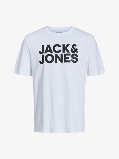 JJECORP LOGO TEE SS O-NECK NOOS - T-shirt basique - white