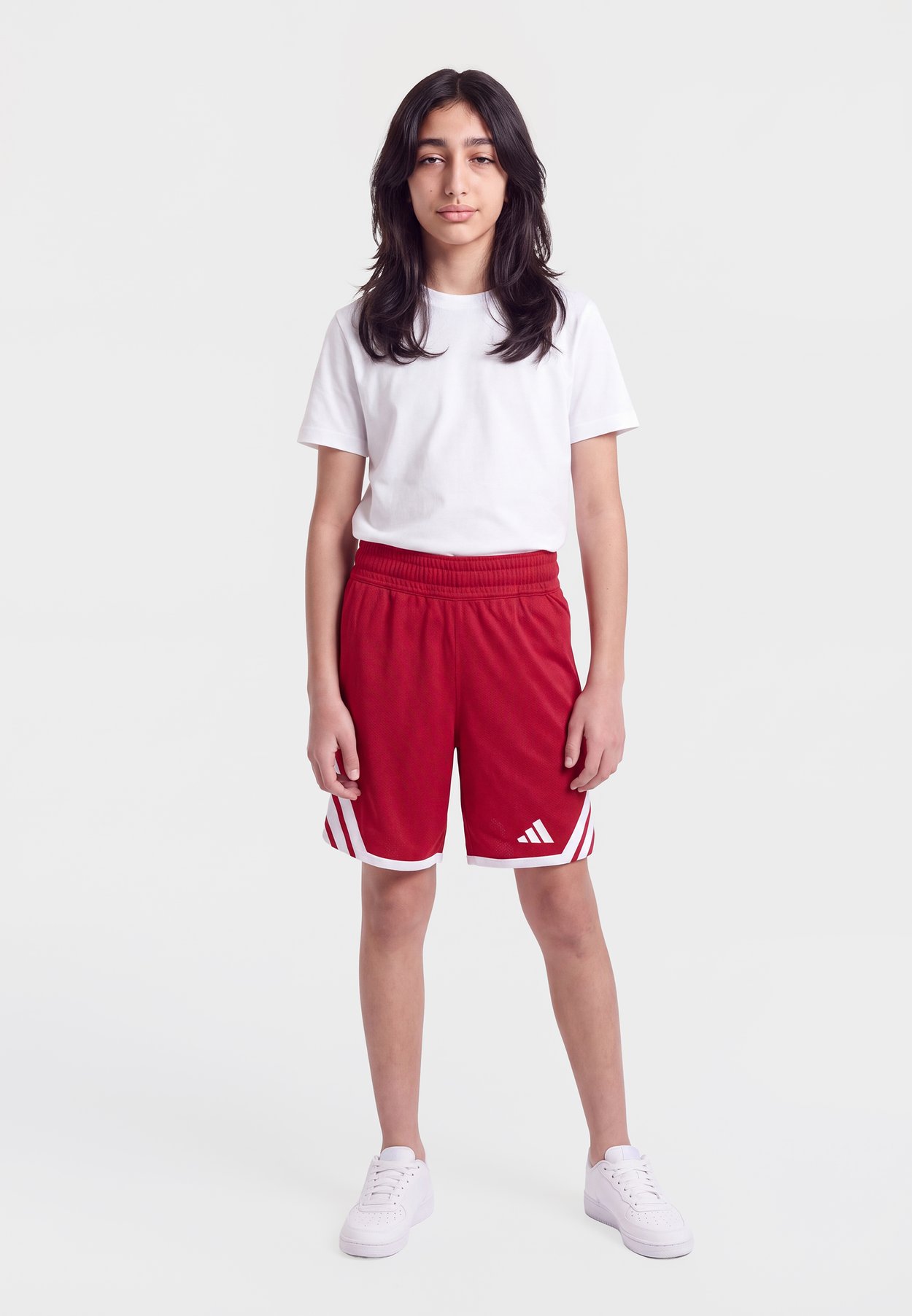 adidas Sports shorts - team power red/white