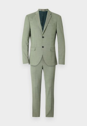 Isaac Dewhirst NOTCH SUIT SLIM - Costume - olive