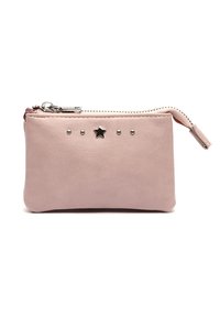 Portamonete MISAKO Nescojo Medio – Effetto Pelle Rosa Con Dettagli Metallici, 10x13x3 Cm