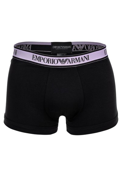 Emporio Armani PARIGAMBA 3 PACK - Boxer alsónadrág - nero nero nero black black black
