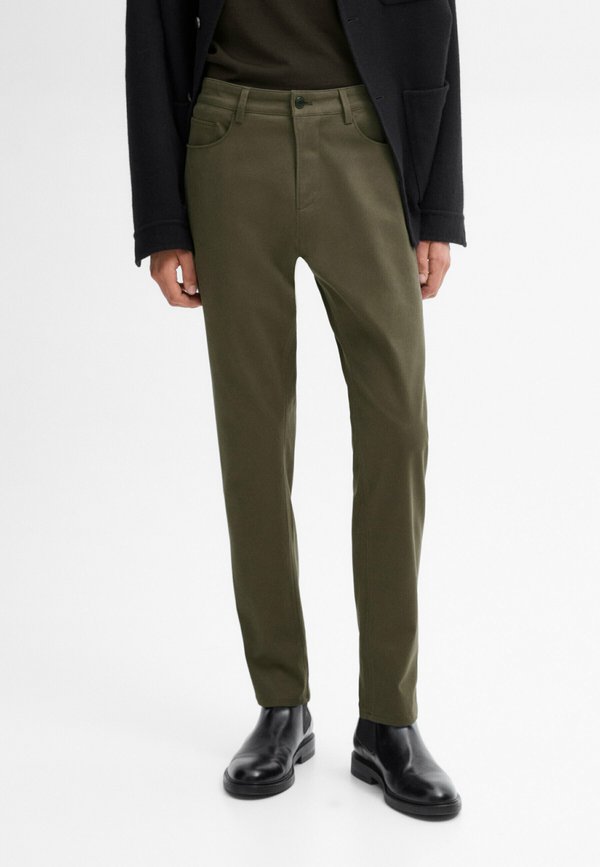 SLIM FIT  - Trousers - khaki