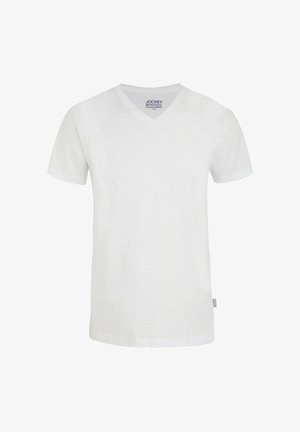 Jockey, MIT V-AUSSCHITT USA ORIGINALS - Basic T-shirt - weiß