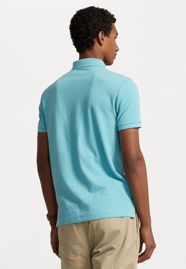 CUSTOM SLIM FIT MESH POLO SHIRT - Polo shirt - turquoise nova heather2