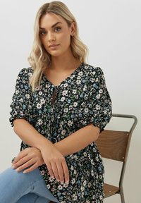Yours Clothing Camicetta - black