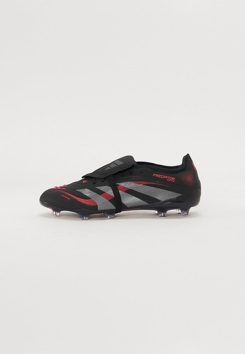 adidas Performance - PREDATOR PRO - Fodboldstøvler m/ faste knobber - core black/grey four/lucid red, Forstør