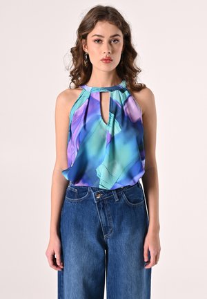Blouse - var aquamarine
