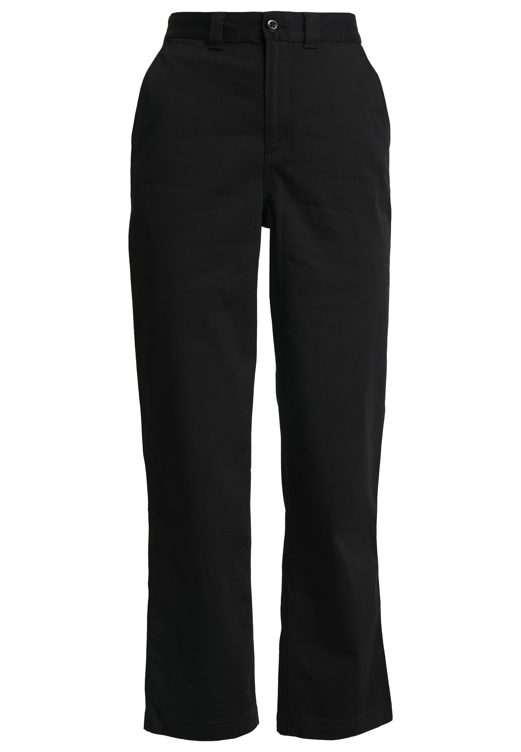 vans black chinos