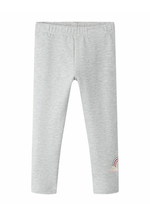 NMFBILONA BOX PB - Leggings - light grey melange