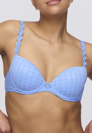AVERO PADDED PLUNGE - Beugel BH - santorini blue
