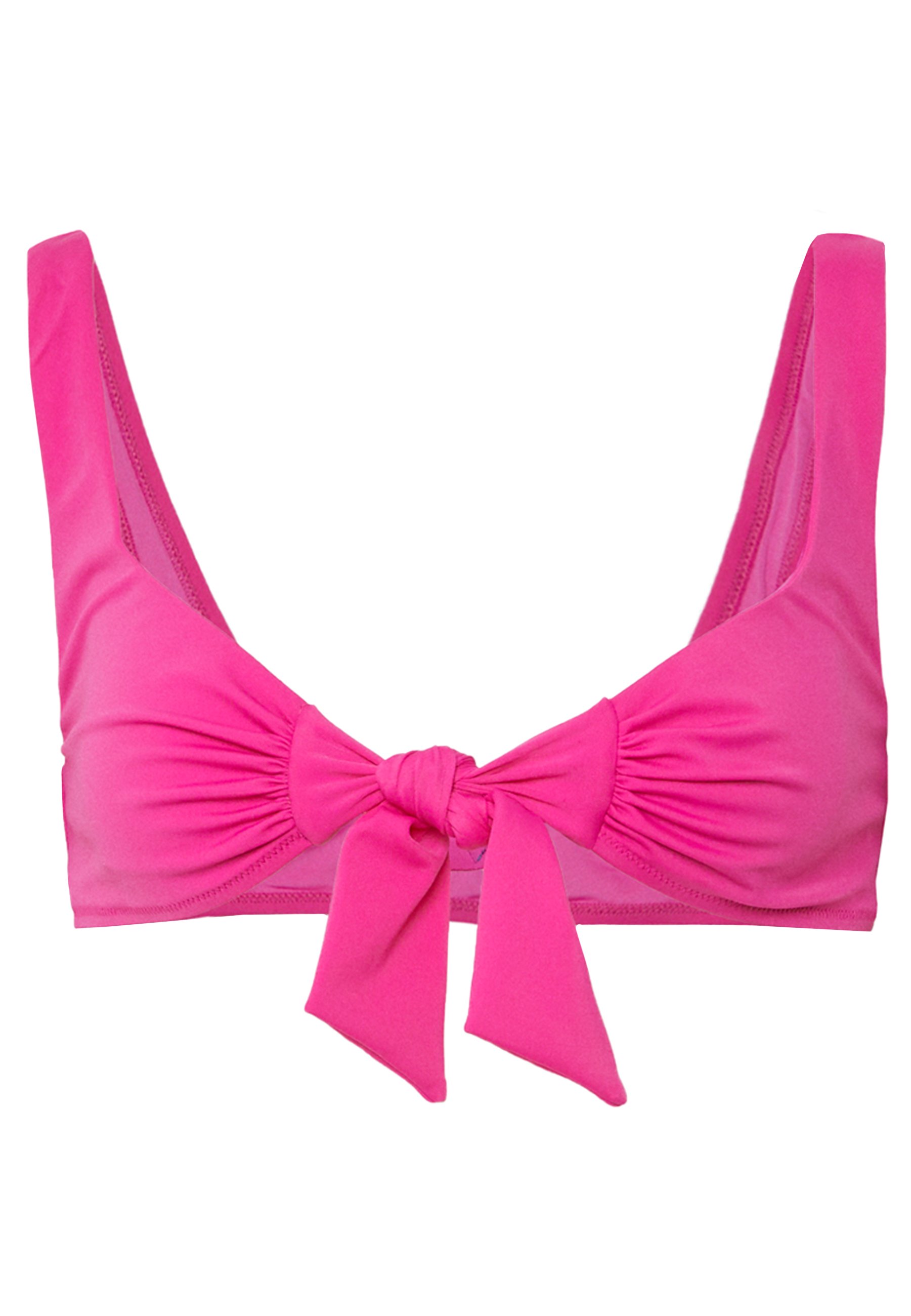 Guess REMOVABLE PADDED HALTER Bikinitopp magenta fluo Guess REMOVABLE PADDED HALTER - Bikinitopp - optic white