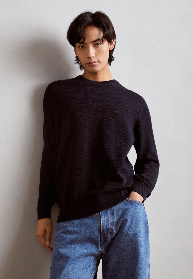 Marc O'Polo - CREWNECK - Jumper - dark navy, Enlarge