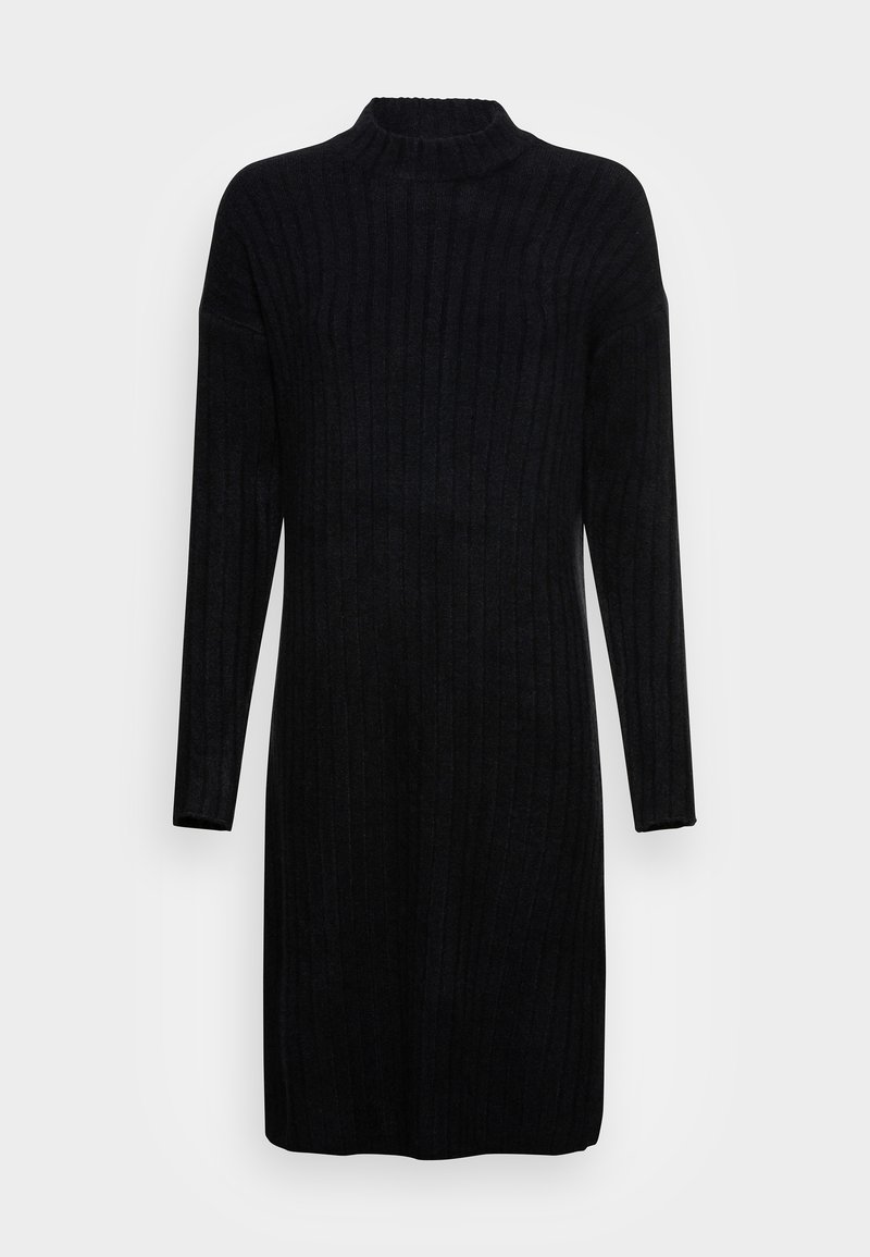 Vero Moda Tall VMLULU LEFILE HIGHNECK DRESS Robe pull black/noir ZALANDO.FR