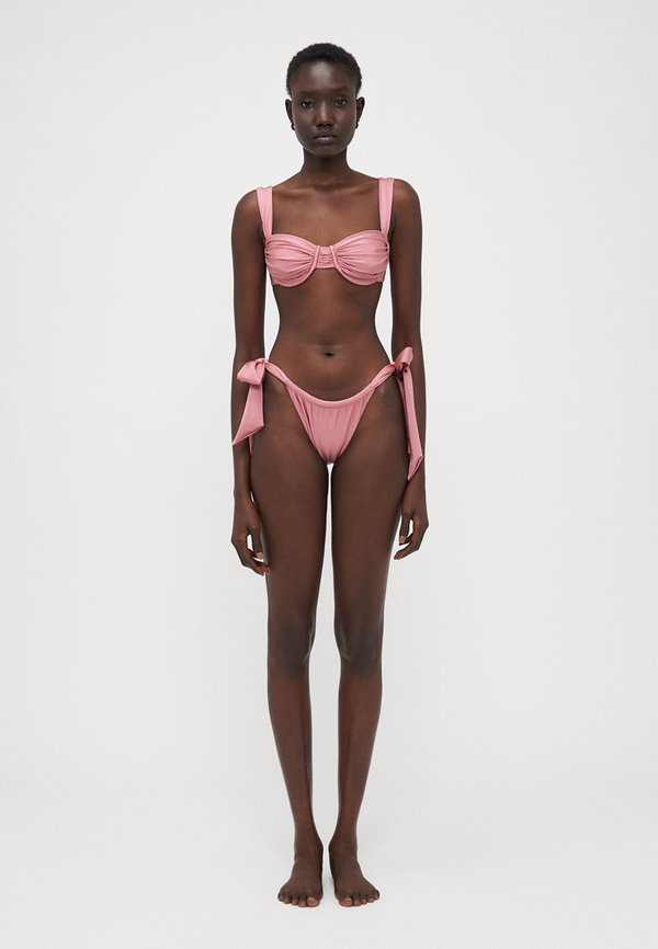 SOL  - Bikini top - puce4