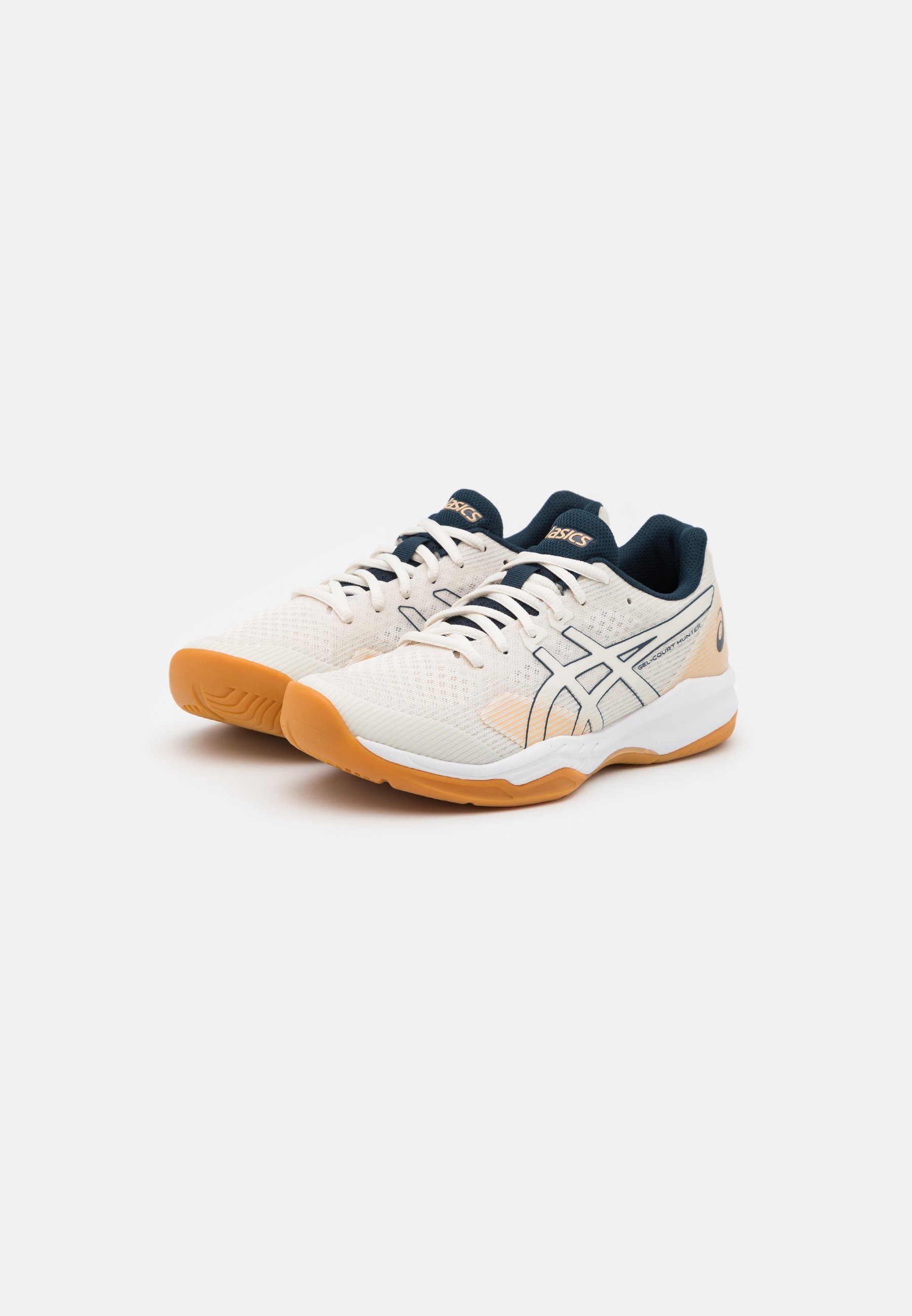 ASICS GEL COURT HUNTER - Handbalschoenen - cream/crème - Zalando.be