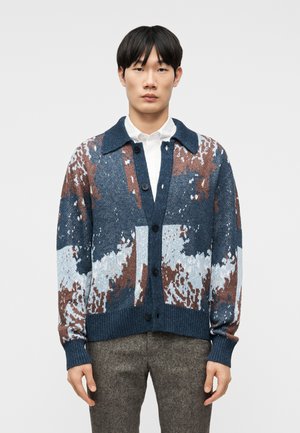 Vest - navy/cocoa/blue/white