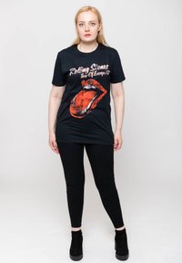 Paradiso Clothing THE ROLLING STONES TOUR OF EUROPE - Print T-shirt - black