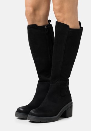 Marco Tozzi Botas con plataforma - black