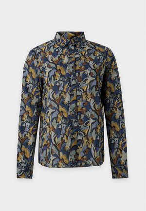 GANT, PRINTED SHIRT - Overhemdblouse - evening blue