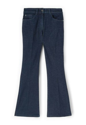 Motivi, JEANS KICK FLARE CON PIEGA STIRATA - Flared Jeans - blu
