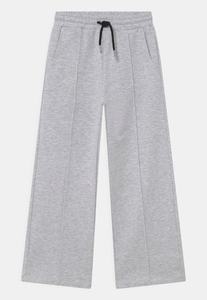 GIRLS WIDE LEG - Pantaloni sportivi - hellgrau melange