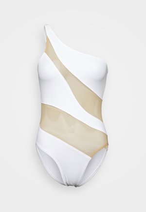 Norma Kamali SNAKE MIO - T-shirt imprimé - white