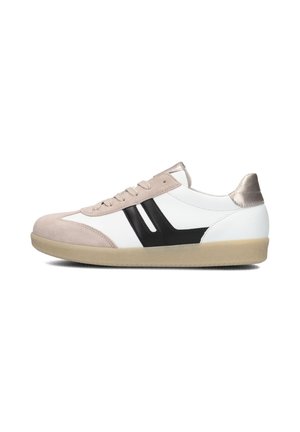 LAGE - Sneakers laag - velour nappa met oasi weiss s