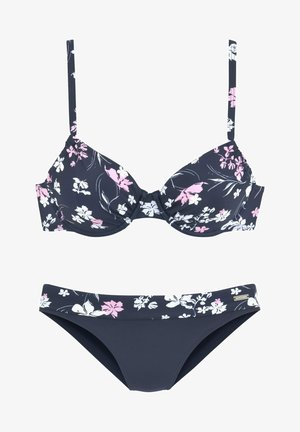 LASCANA Bikini - marine-bedruckt