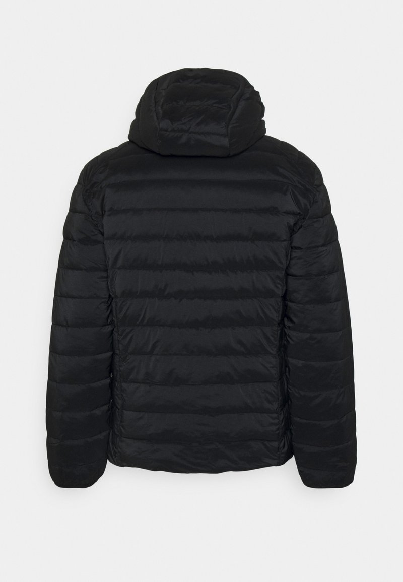 Guess HOODIE JACKET Winter jacket jet black/black