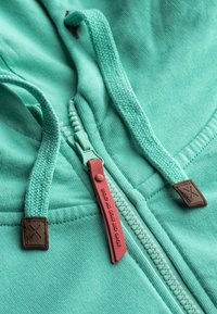 KAFT ZIPPER - Felpa con zip - turquois