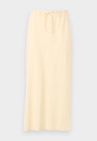 MIDI PULL ON SKIRT - Bleistiftrock - vanilla pudding