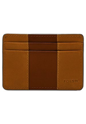 EVERETT - Funda para tarjeta de visita - brown