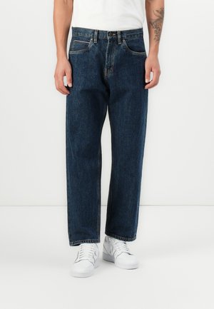 SELVEDGE DENIM PANT - Laisvo kirpimo džinsai - midnight indigo