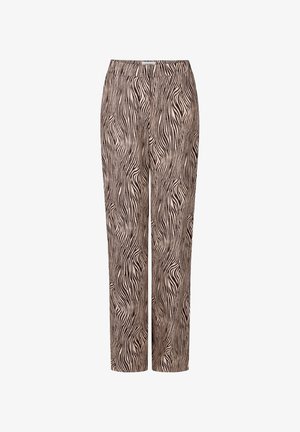 Aaiko, CECILIA ZEBRA VIS 523 - Pantalon classique - hazelnut